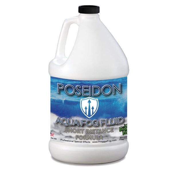Poseidon Aqua Fog Fluid - Short Distance Formula - 1 Gallon